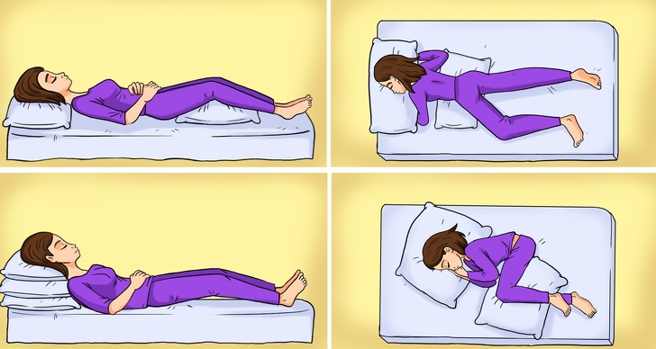 Le posizioni per dormire: le migliori per riposare bene.